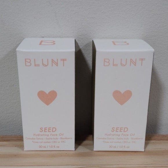 Blunt Skincare Seed Hydrating Face Oil 1 oz/ 30 mL, x2 Bottles - Picture 1 of 3